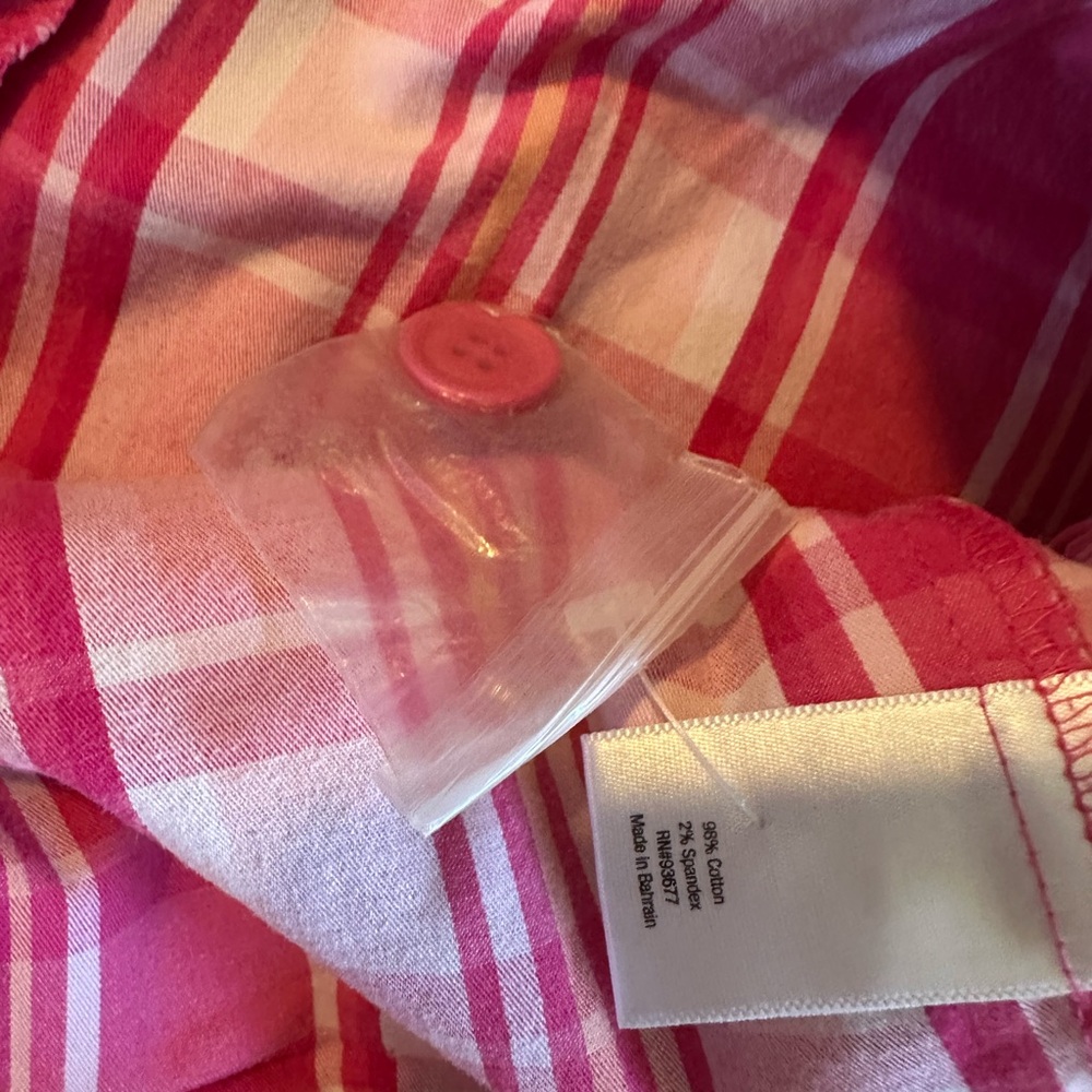 St John’s Gap set Pink Plaid Women's Skort set size 12 - Picture 8 of 8